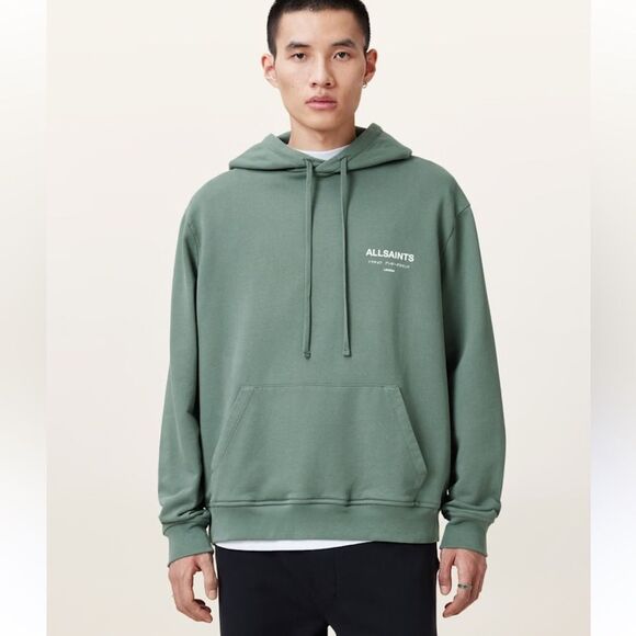 $245 The Kooples Logo-Print Relaxed-Fit Cotton Hoody NWT - Picture 1 of 13